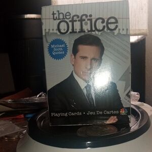 NWOT The Office Collectors Playing Cards With Funny Michael Scott Quotes!